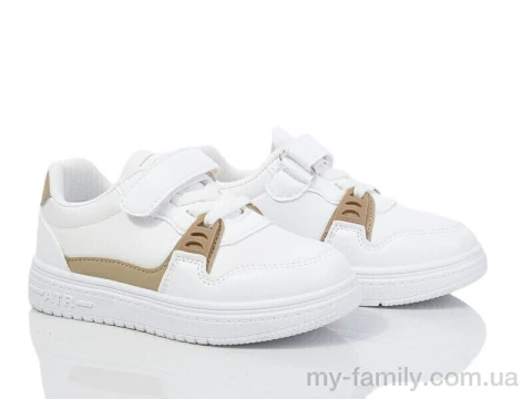 Кросівки штучна шкіра білий діти унісекс, Дитячі кросівки оптом