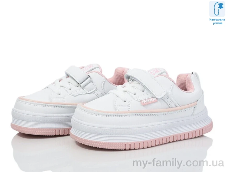 Кросівки штучна шкіра білий діти дівчинка, Дитячі кросівки оптом