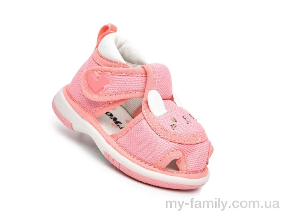 Босоніжки текстиль рожевий діти дівчинка, Босоніжки оптом