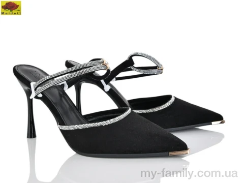 Туфлі штучна замша чорний жінки -, Туфлі жіночі оптом