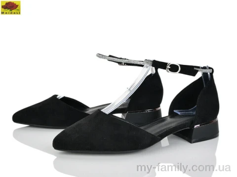 Туфлі штучна замша чорний жінки -, Туфлі оптом