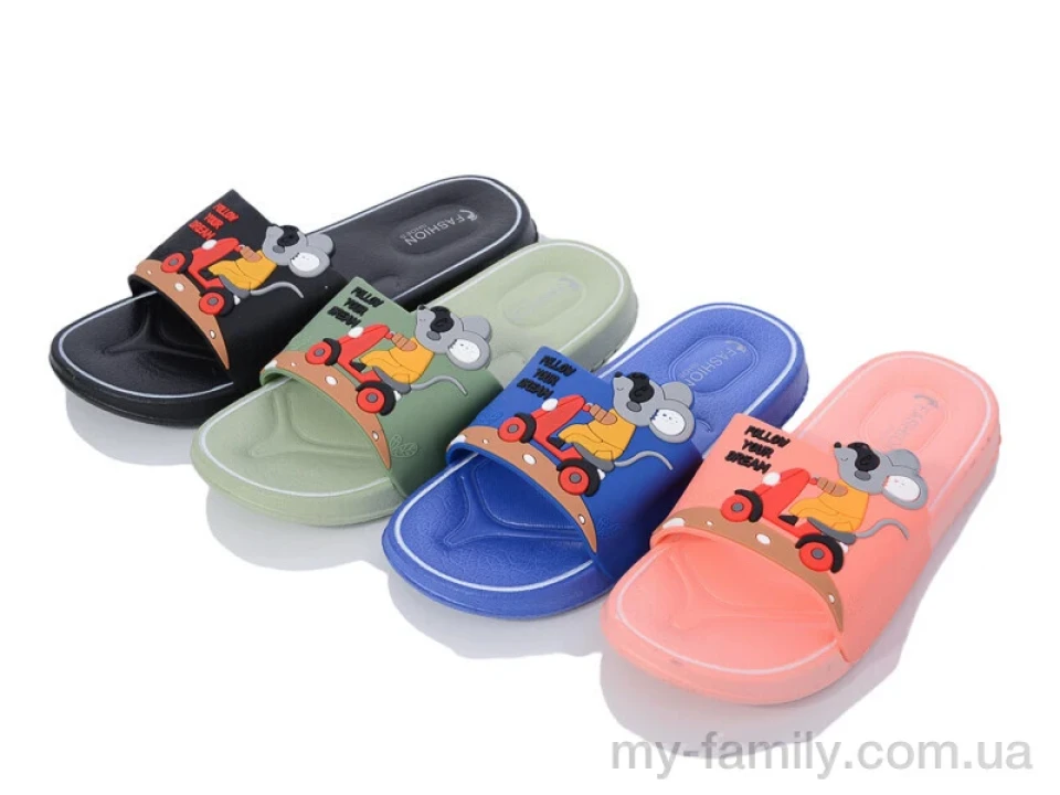 Шльопанці силікон мікс діти хлопчик, Шльопанці оптом