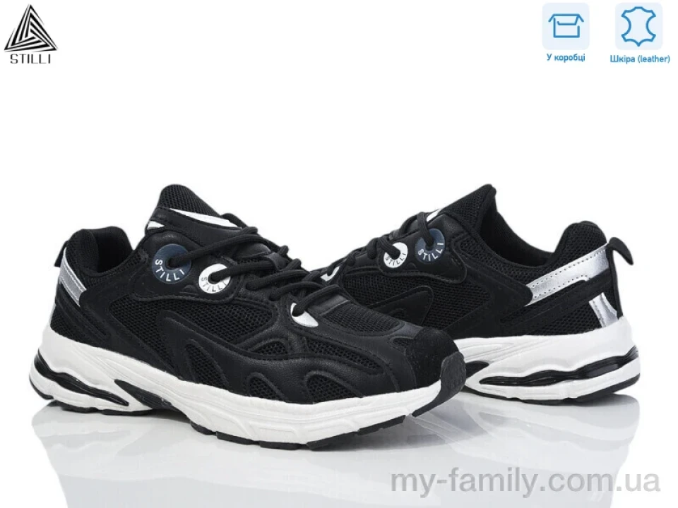 Кросівки натуральна шкіра-текстиль чорний жінки -, Жіночі кросівки оптом