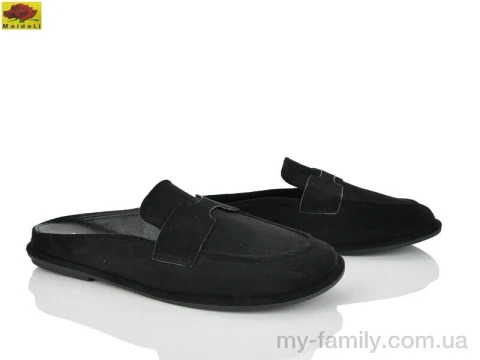 Шлепки искусственная замша черный женщины -, Женские шлепки оптом