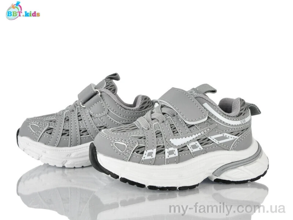 Кросівки штучна шкіра-текстиль сірий діти унісекс, Дитячі кросівки оптом