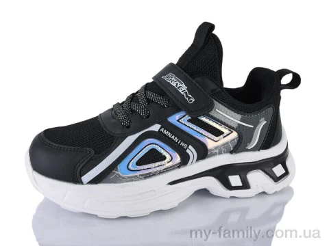 Кросівки штучна шкіра-текстиль чорний діти унісекс, Дитячі кросівки оптом