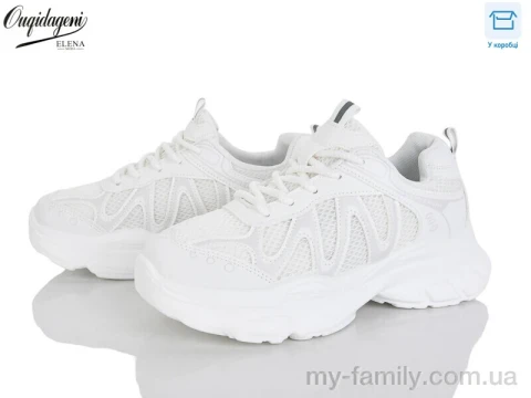 Кросівки штучна шкіра-текстиль білий жінки -, Жіночі кросівки оптом