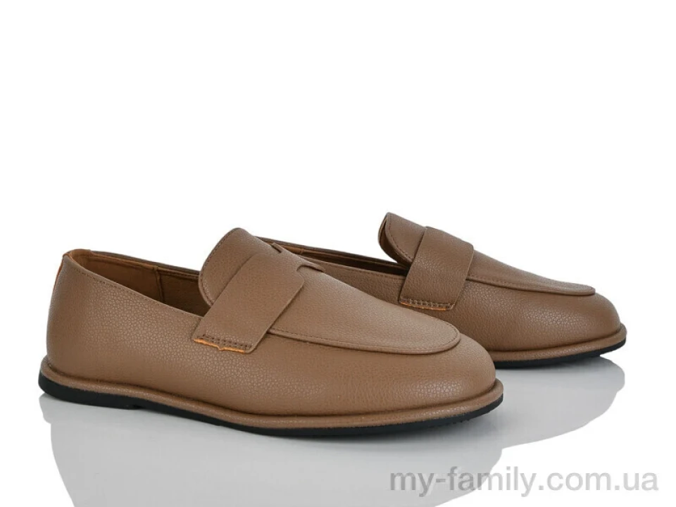 Туфлі штучна шкіра коричневий жінки -, Туфлі жіночі оптом