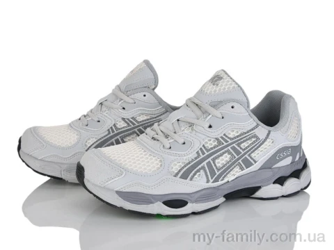 Кросівки штучна шкіра-текстиль сірий жінки -, Жіночі кросівки оптом