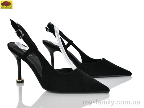 Туфлі штучна замша чорний жінки -, Туфлі жіночі оптом