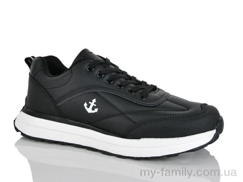 Кросівки штучна шкіра чорний чоловіки -, Чоловічі кросівки оптом