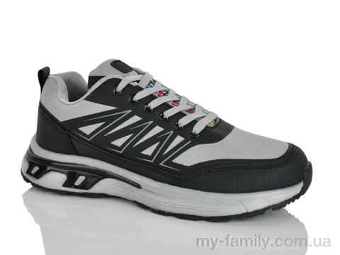 Кросівки штучна шкіра-текстиль сірий чоловіки -, Чоловічі кросівки оптом