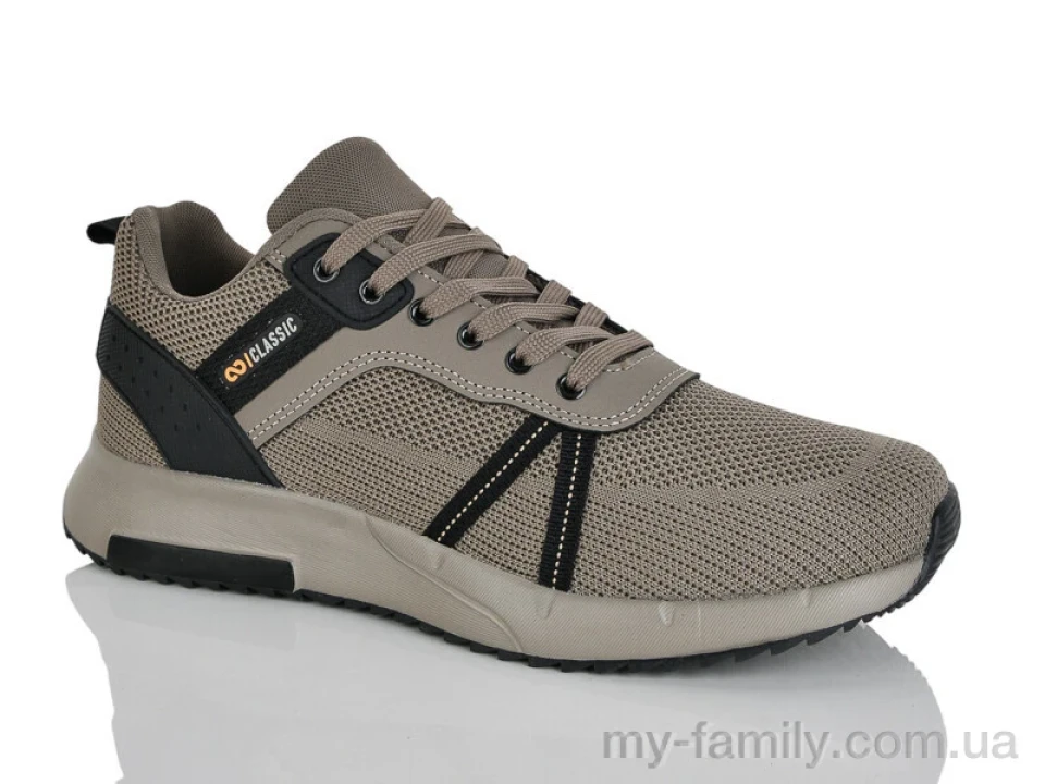 Кросівки текстиль коричневий чоловіки -, Чоловічі кросівки оптом