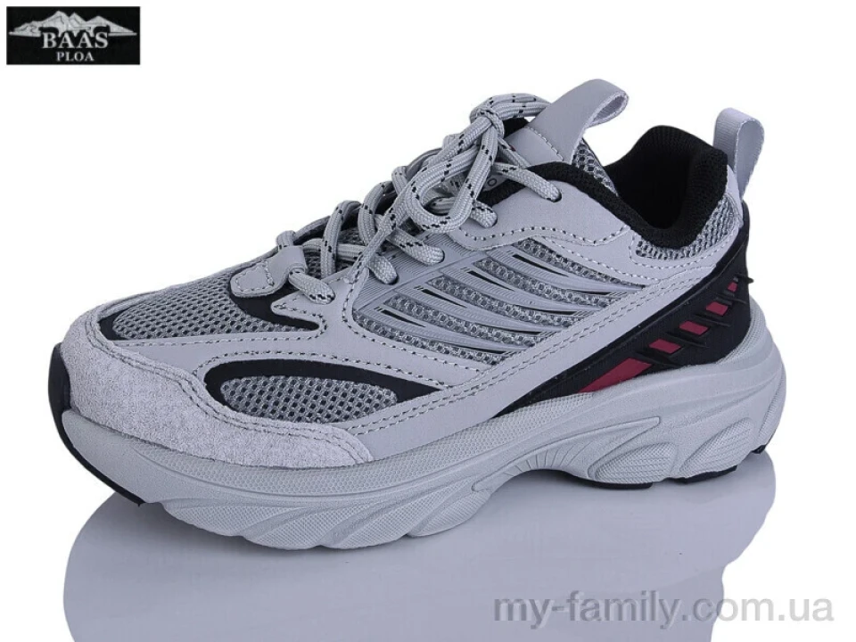 Кросівки штучна шкіра-текстиль сірий діти унісекс, Дитячі кросівки оптом