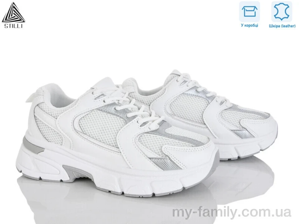 Кроссовки натуральная кожа-текстиль белый женщины -, Женские кроссовки оптом