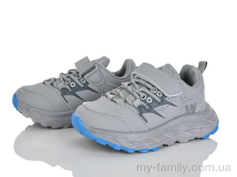 Кросівки штучна шкіра сірий діти унісекс, Дитячі кросівки оптом