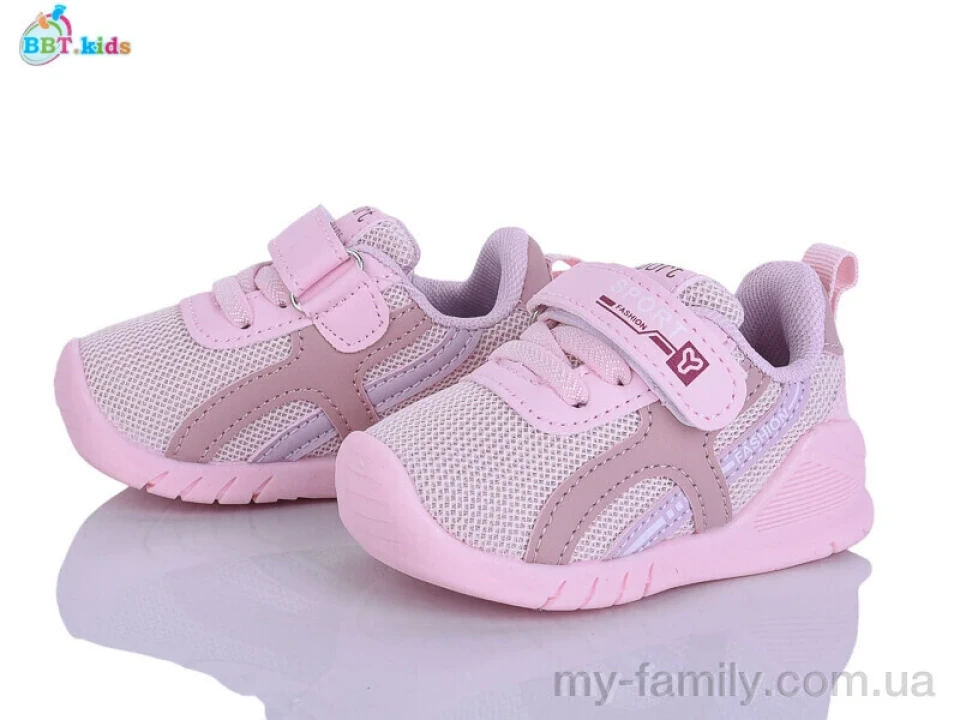 Кросівки штучна шкіра-текстиль рожевий діти дівчинка, Дитячі кросівки оптом