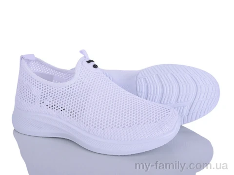 Кросівки текстиль білий жінки -, Жіночі кросівки оптом