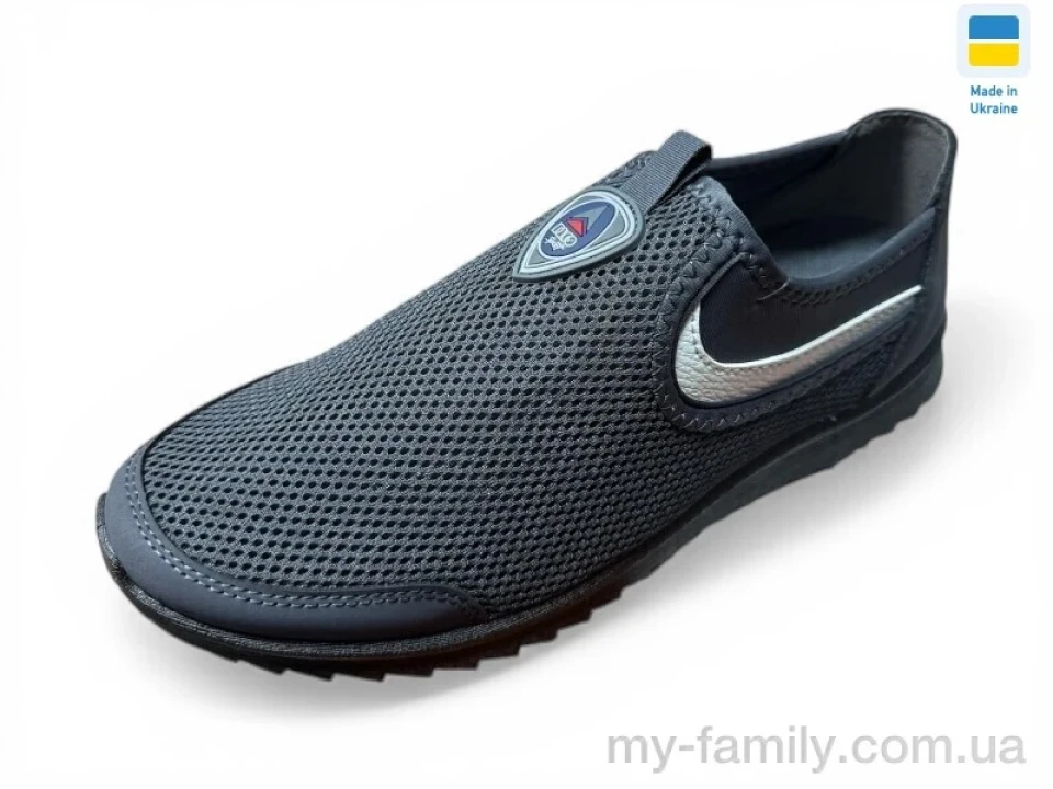 Сліпони текстиль сірий чоловіки -, Взуття оптом чоловіки