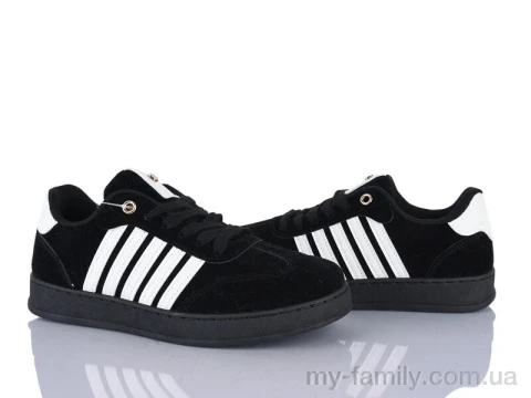 Кросівки штучна замша чорний жінки -, Жіночі кросівки оптом