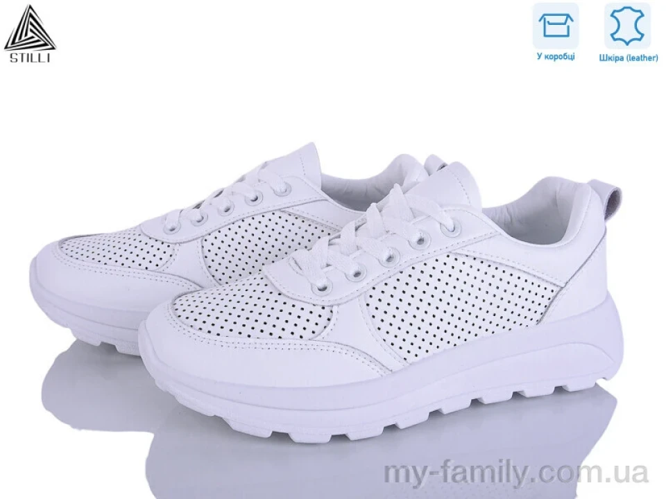 Кросівки натуральна шкіра білий жінки -, Жіночі кросівки оптом