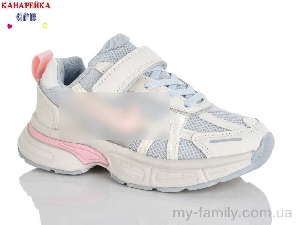 Кросівки штучна шкіра-текстиль сірий діти дівчинка, Дитячі кросівки оптом