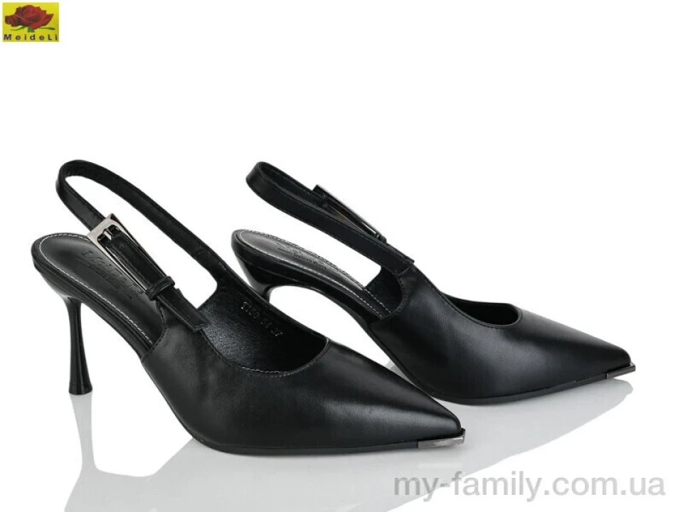 Туфлі штучна шкіра чорний жінки -, Туфлі жіночі оптом