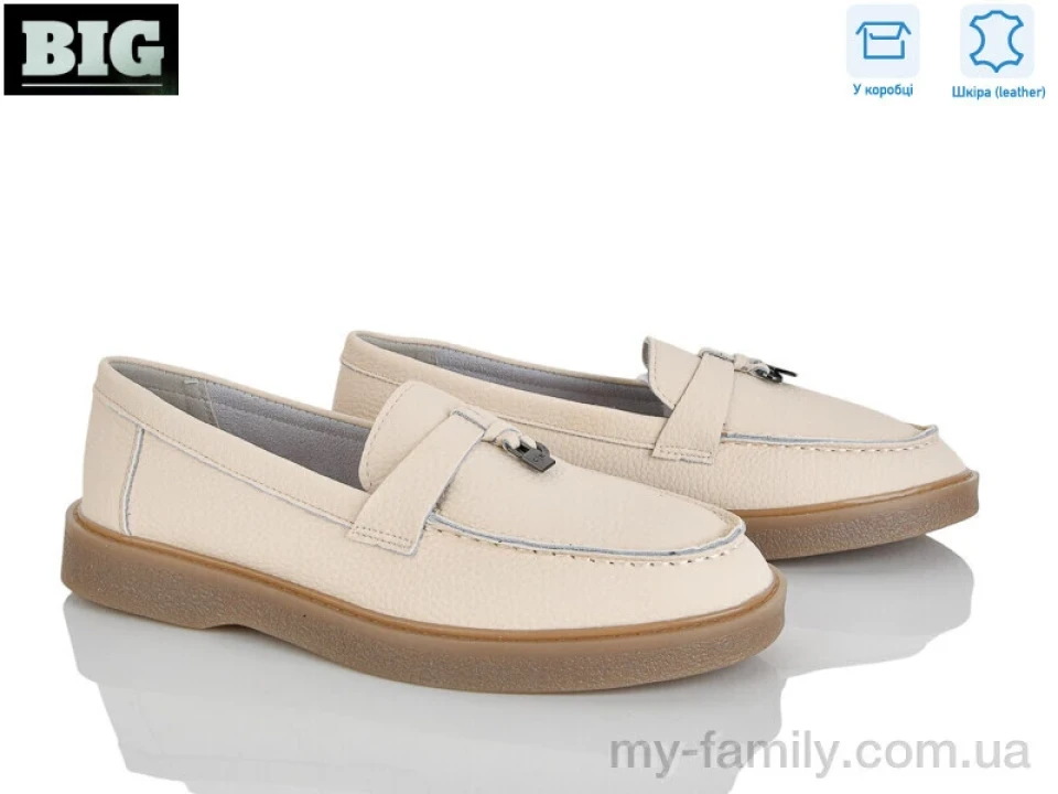 Туфлі натуральна шкіра бежевий жінки -, Туфлі жіночі оптом