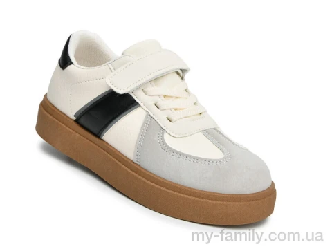 Кросівки штучна шкіра бежевий діти хлопчик, Дитячі кросівки оптом