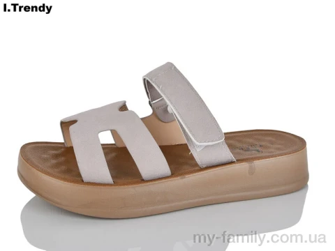 Шльопанці штучний нубук бежевий жінки -, Жіночі шльопанці оптом