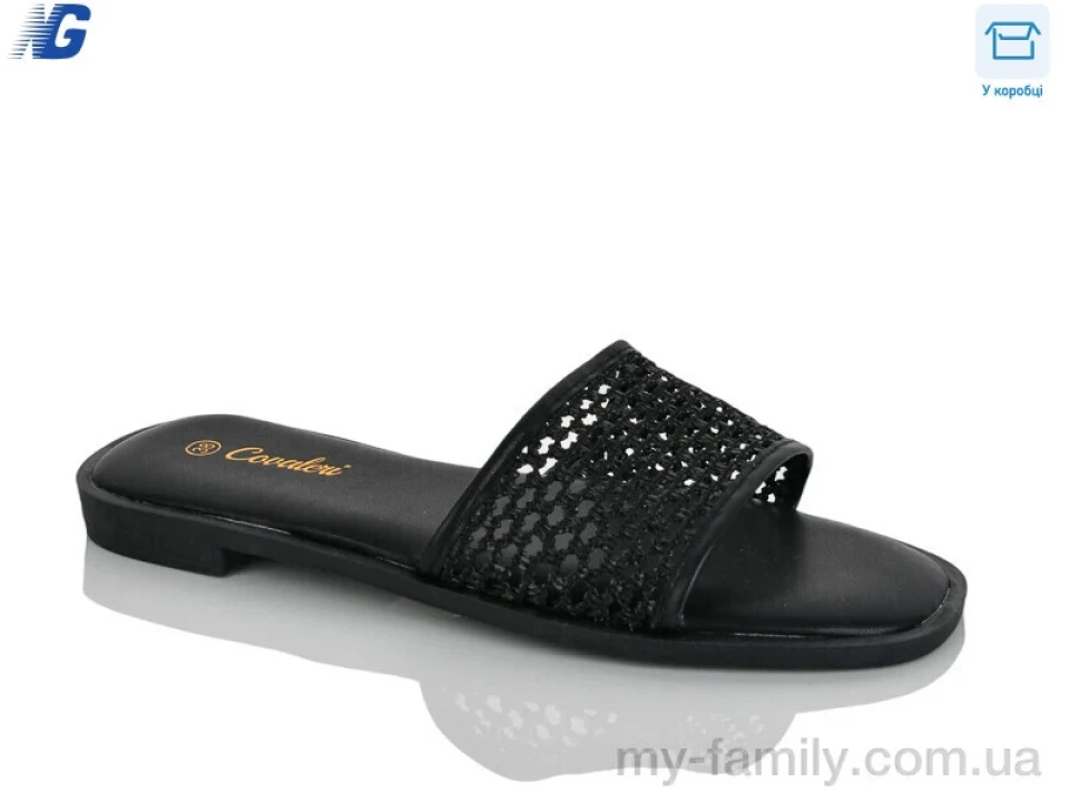 Шльопанці текстиль чорний жінки -, Жіночі шльопанці оптом