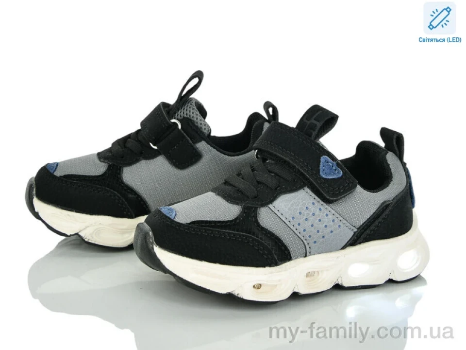 Кросівки штучний нубук-текстиль сірий діти хлопчик, Дитячі кросівки оптом