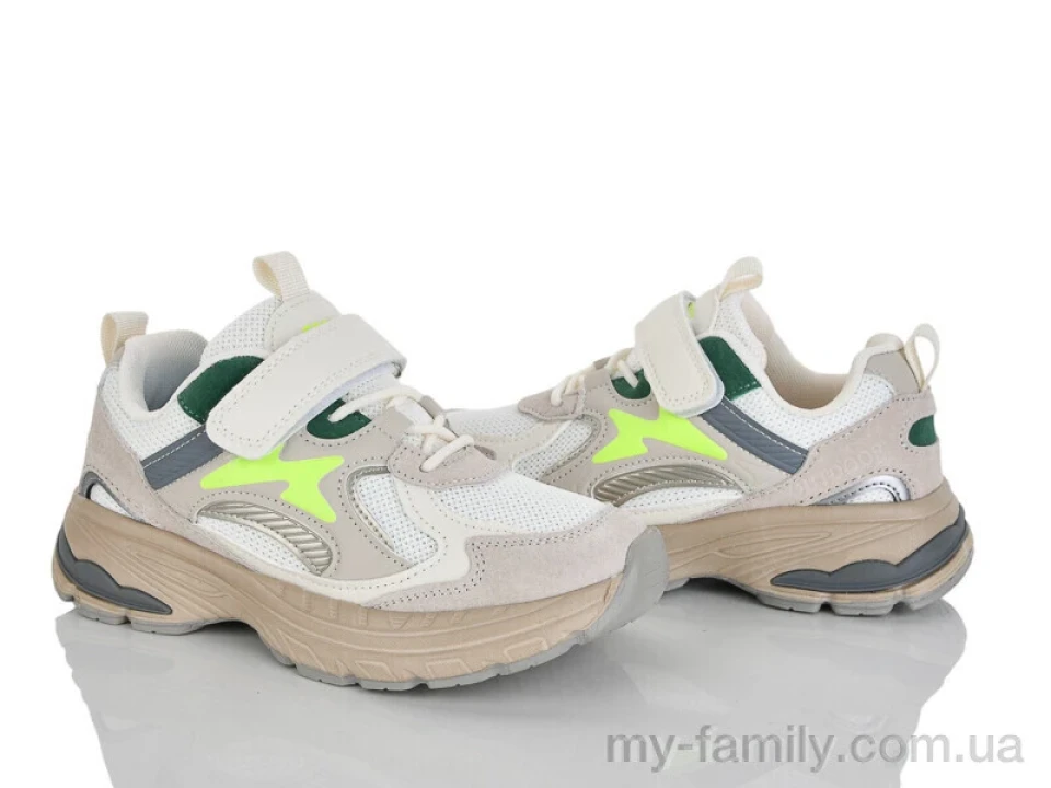 Кросівки штучна замша-текстиль бежевий діти унісекс, Дитячі кросівки оптом