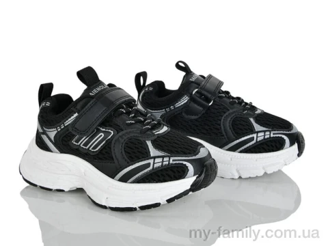 Кросівки штучна шкіра-текстиль чорний діти унісекс, Дитячі кросівки оптом