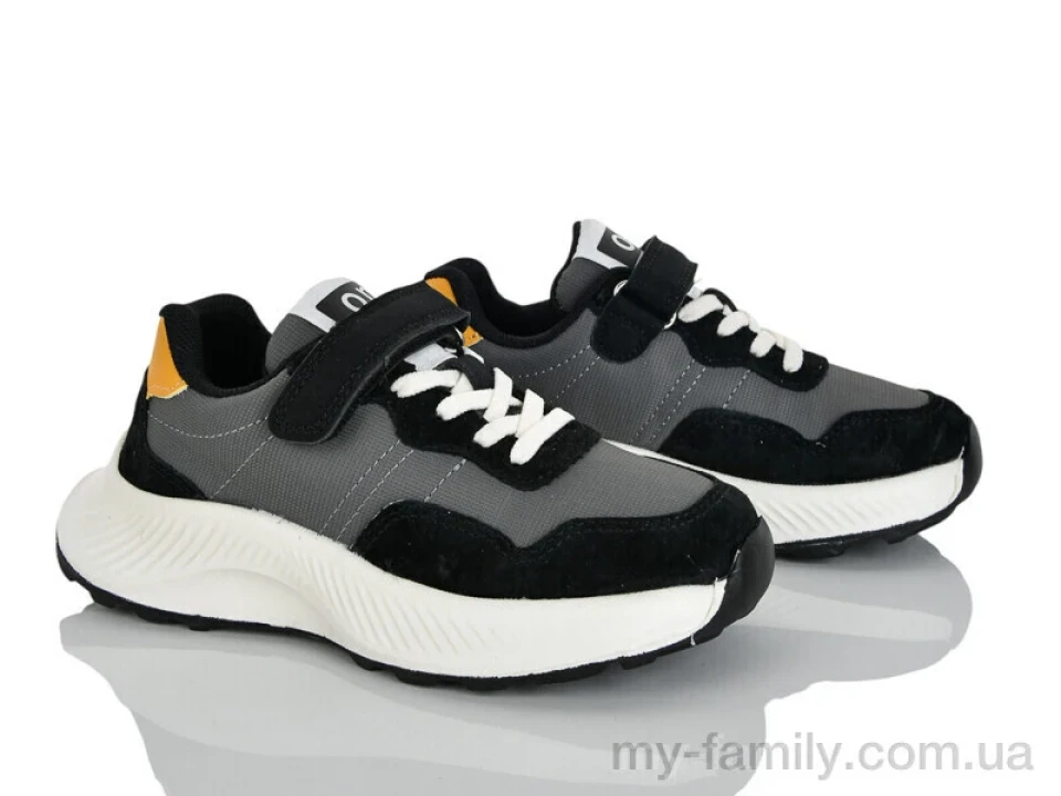 Кросівки штучна замша-текстиль сірий діти хлопчик, Дитячі кросівки оптом