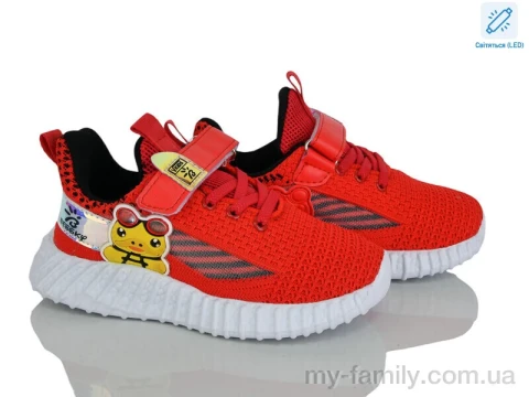 Кросівки текстиль червоний діти унісекс, Дитячі кросівки оптом