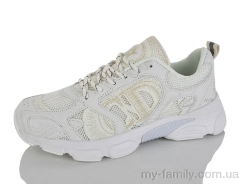 Кросівки штучна шкіра-текстиль бежевий жінки -, Жіночі кросівки оптом