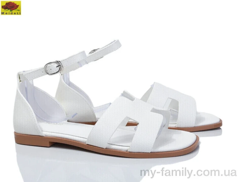 Босоніжки штучна шкіра білий жінки -, Жіночі босоніжки оптом