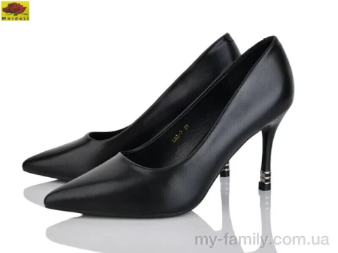 Туфлі штучна шкіра чорний жінки -, Туфлі жіночі оптом