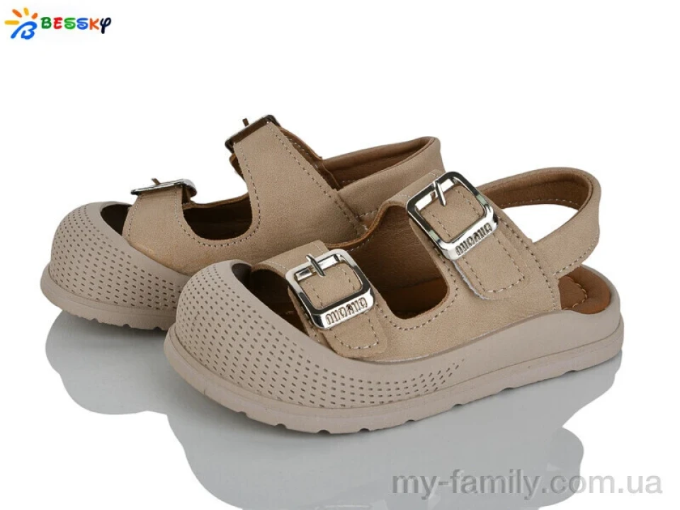 Босоніжки штучна шкіра бежевий діти дівчинка, Взуття оптом діти