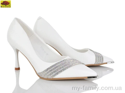 Туфлі штучна шкіра білий жінки -, Туфлі жіночі оптом