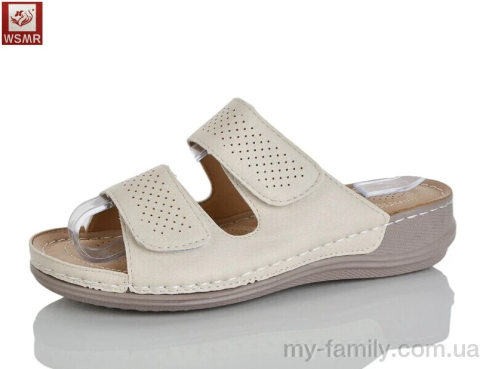 Шльопанці штучна шкіра бежевий жінки -, Жіночі шльопанці оптом