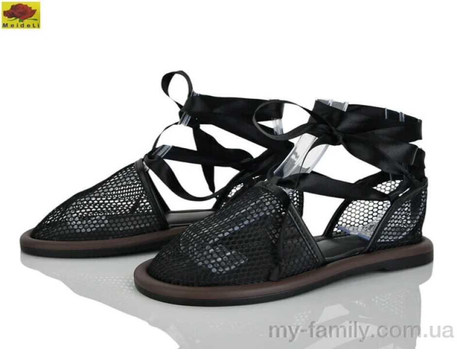 Босоніжки текстиль чорний жінки -, Жіночі босоніжки оптом