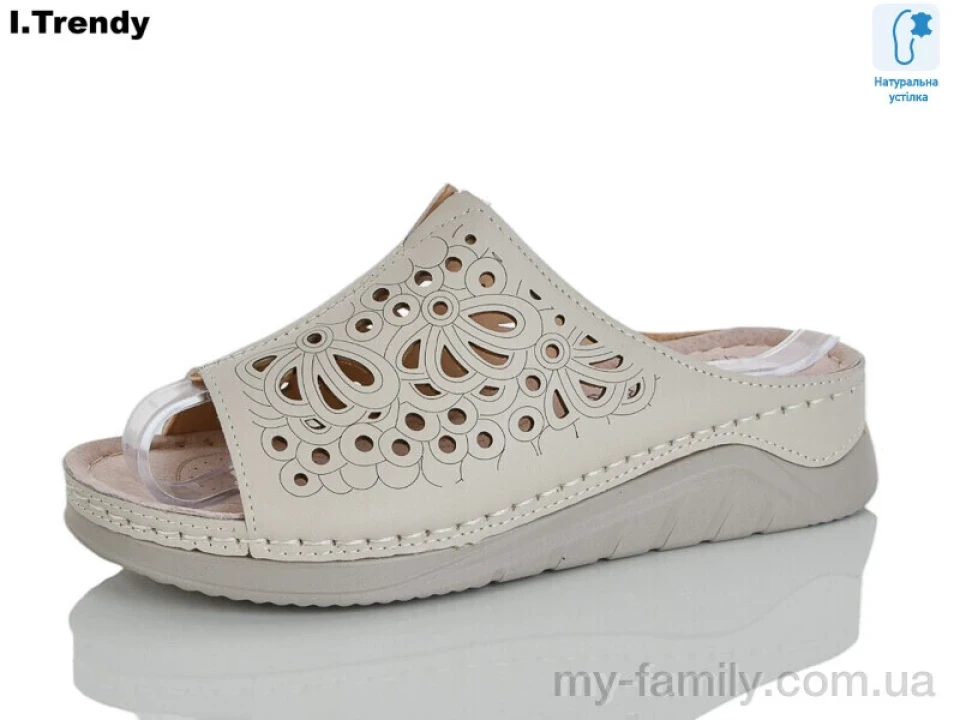 Шльопанці штучна шкіра бежевий жінки -, Жіночі шльопанці оптом
