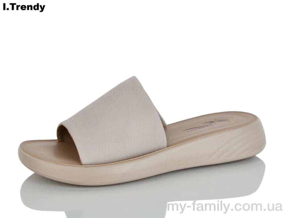 Шльопанці штучна шкіра бежевий жінки -, Жіночі шльопанці оптом