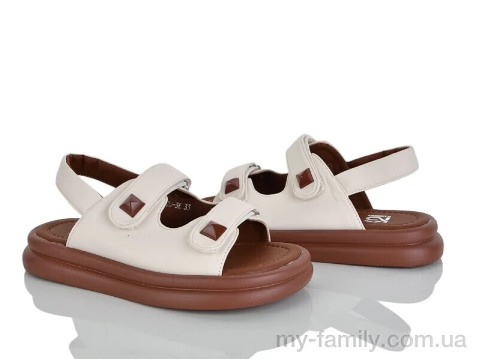 Босоніжки штучна шкіра бежевий діти дівчинка, Взуття оптом діти