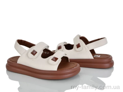 Босоніжки штучна шкіра бежевий діти дівчинка, Взуття оптом діти