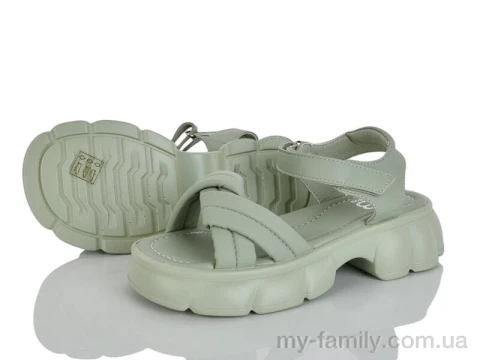 Босоножки искусственная кожа зеленый дети девочка, Взуття оптом дети