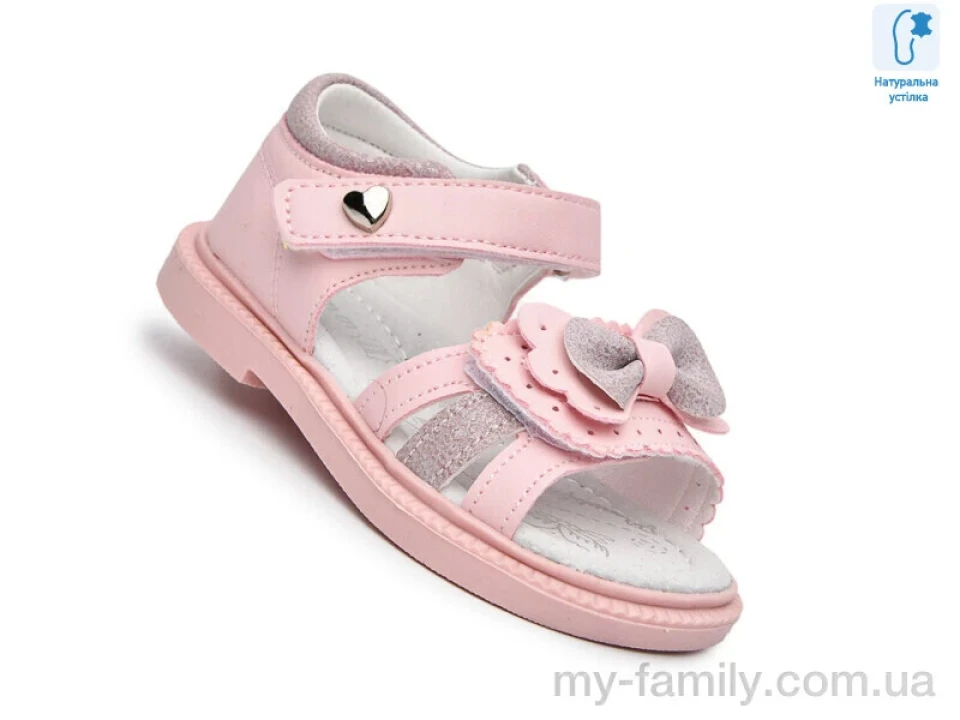 Босоніжки штучна шкіра рожевий діти дівчинка, Взуття оптом діти