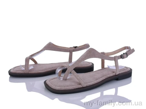 Босоніжки штучна замша бежевий жінки -, Жіночі босоніжки оптом